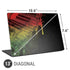 Rasta Color Keys Universal Laptop 13in (10.6 x 7.6in) Skin