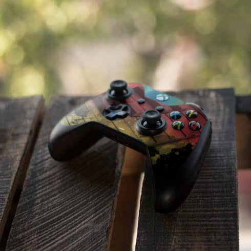 Rasta Color Keys Xbox One Controller Skin