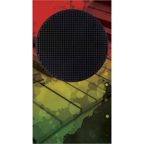 Rasta Color Keys Xbox Series S Console Skin