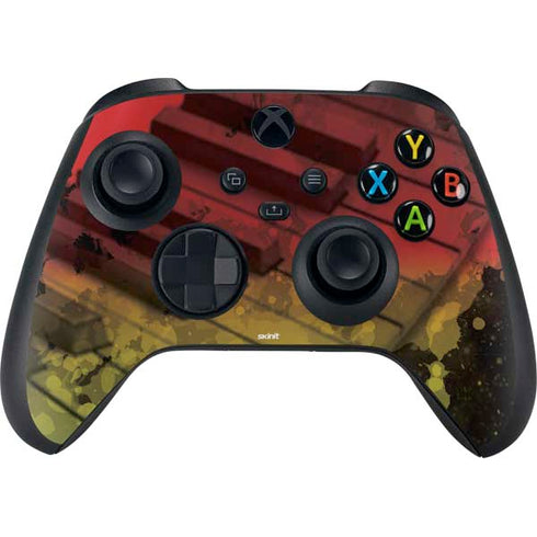 Rasta Color Keys Xbox Series X Controller Skin