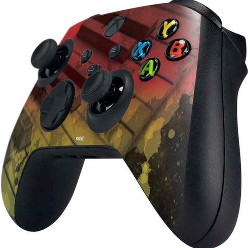 Rasta Color Keys Xbox Series X Controller Skin