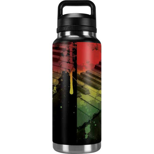 Rasta Color Keys YETI Rambler 36oz Bottle Skin