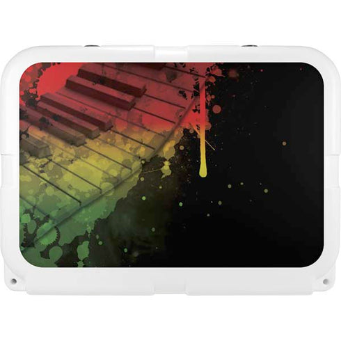 Rasta Color Keys YETI Tundra 35 Hard Cooler Skin