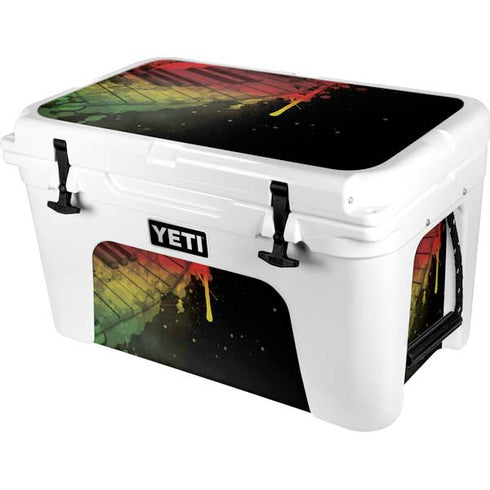 Rasta Color Keys YETI Tundra 45 Hard Cooler Skin
