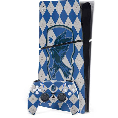 Wizarding Worlds Harry Potter Ravenclaw Crest PS5 Slim Digital Edition Bundle Skin