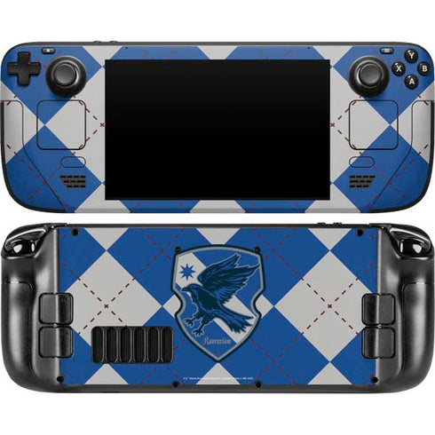 Wizarding Worlds Harry Potter Ravenclaw Crest Steam Deck Handheld Gaming Computer Skin