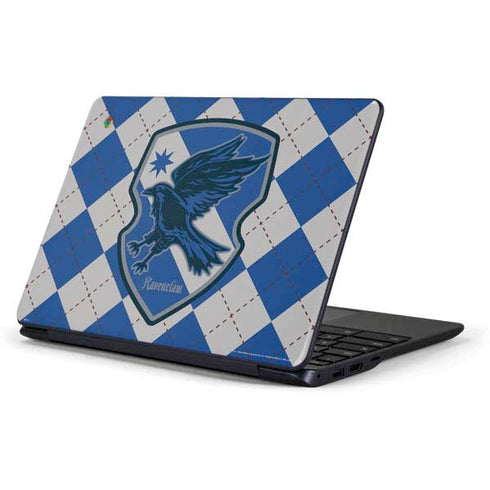 Wizarding Worlds Harry Potter Ravenclaw Crest Samsung Chromebook Skin
