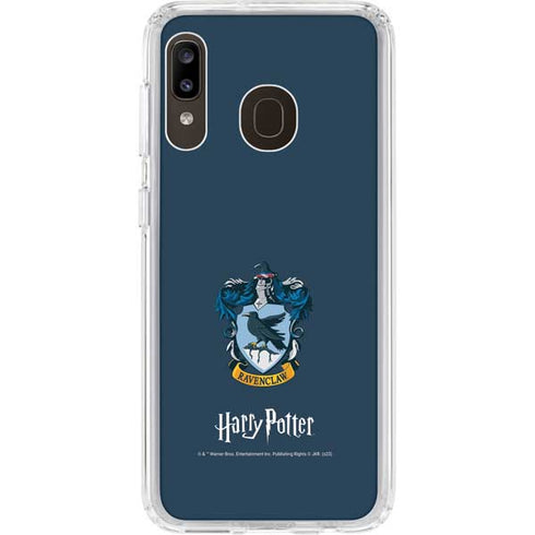 Wizarding World Harry Potter Ravenclaw House Crest Galaxy A20 Clear Case