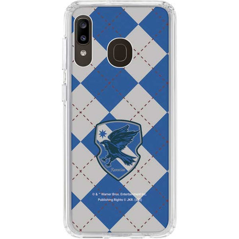 Wizarding Worlds Harry Potter Ravenclaw Crest Galaxy A20 Clear Case