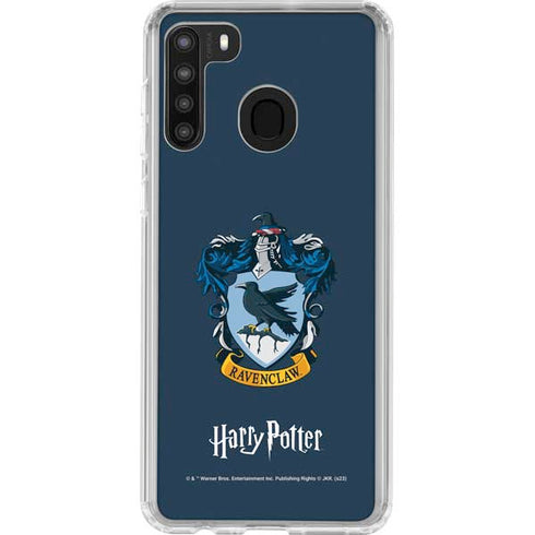 Wizarding World Harry Potter Ravenclaw House Crest Galaxy A21 Clear Case