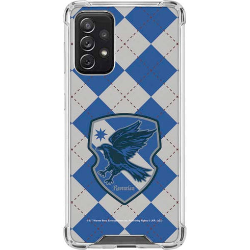 Wizarding Worlds Harry Potter Ravenclaw Crest Galaxy A72 5G Clear Case