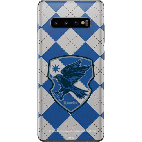 Wizarding Worlds Harry Potter Ravenclaw Crest Galaxy S10 Plus Skin