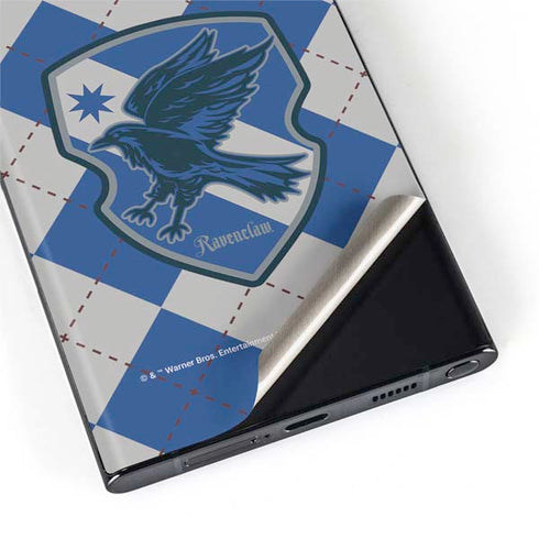 Wizarding Worlds Harry Potter Ravenclaw Crest Galaxy S22 Ultra Skin