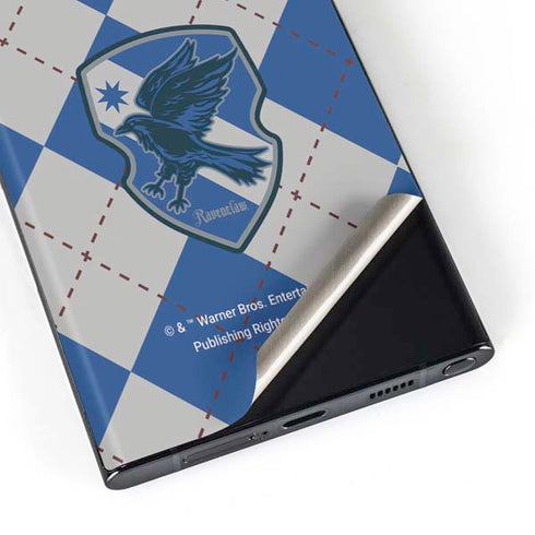 Wizarding Worlds Harry Potter Ravenclaw Crest Galaxy S23 Ultra Skin