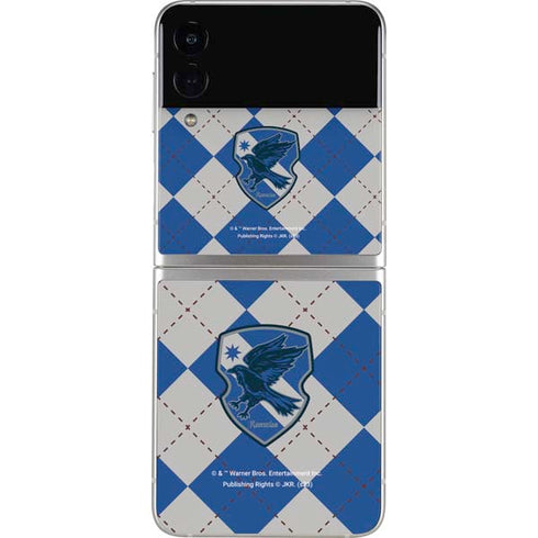 Wizarding Worlds Harry Potter Ravenclaw Crest Galaxy Z Flip4 5G Skin