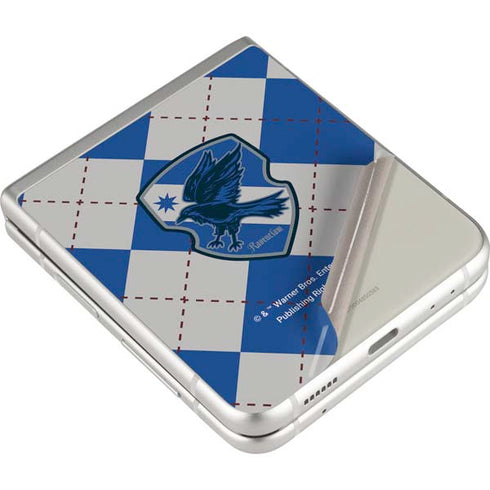 Wizarding Worlds Harry Potter Ravenclaw Crest Galaxy Z Flip4 5G Skin
