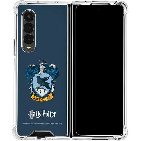 Wizarding World Harry Potter Ravenclaw House Crest Galaxy Z Fold4 5G Clear Case