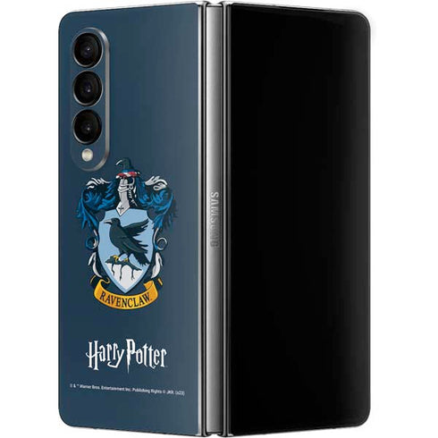 Wizarding World Harry Potter Ravenclaw House Crest Galaxy Z Fold4 5G Skin