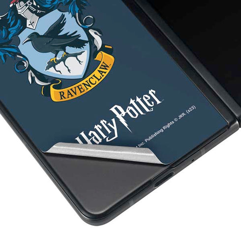 Wizarding World Harry Potter Ravenclaw House Crest Galaxy Z Fold4 5G Skin