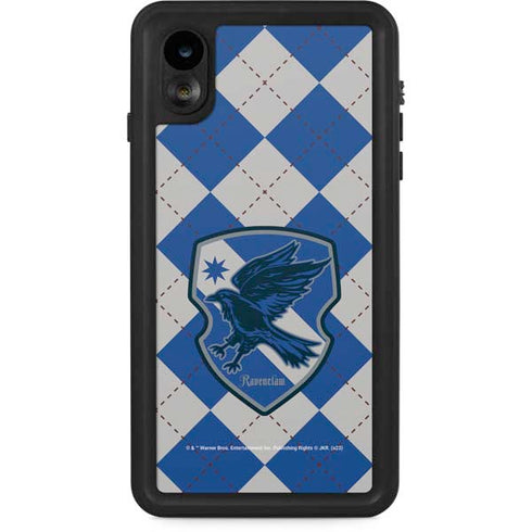 Wizarding Worlds Harry Potter Ravenclaw Crest iPhone XR Waterproof Case