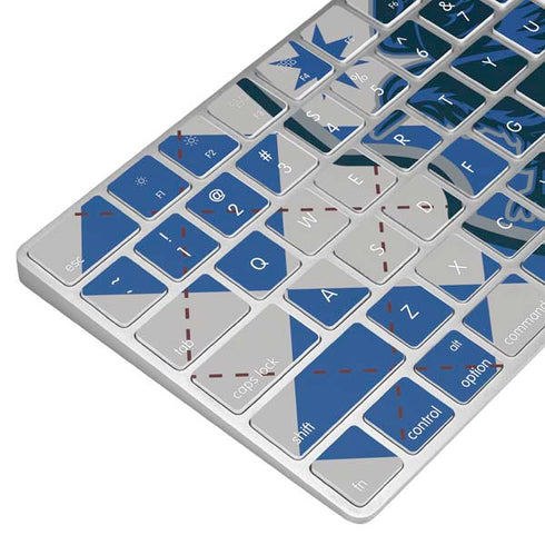 Wizarding Worlds Harry Potter Ravenclaw Crest Magic Keyboard Skin
