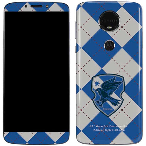 Wizarding Worlds Harry Potter Ravenclaw Crest Moto E5 Plus Skin
