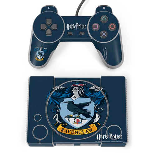 Wizarding World Harry Potter Ravenclaw House Crest PlayStation Classic Bundle Skin