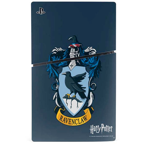 Wizarding World Harry Potter Ravenclaw House Crest PS5 Slim Disk Bundle Skin