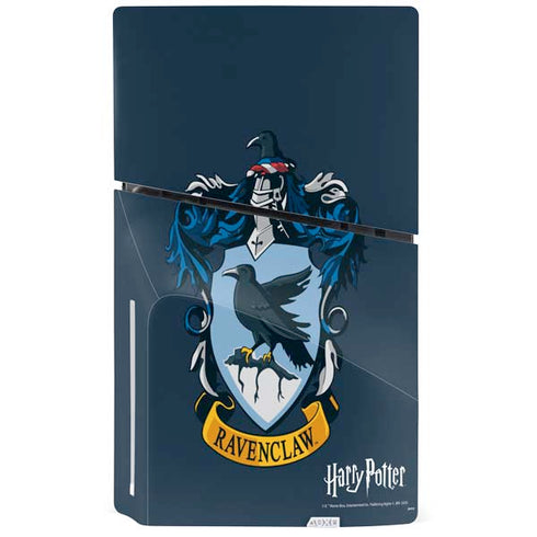 Wizarding World Harry Potter Ravenclaw House Crest PS5 Slim Disk Bundle Skin