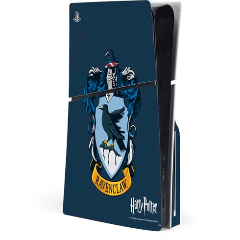 Wizarding World Harry Potter Ravenclaw House Crest PS5 Slim Disk Console Skin