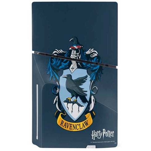 Wizarding World Harry Potter Ravenclaw House Crest PS5 Slim Disk Console Skin