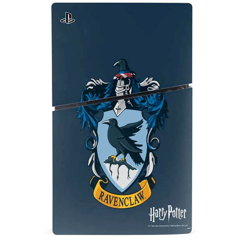Wizarding World Harry Potter Ravenclaw House Crest PS5 Slim Digital Edition Console Skin