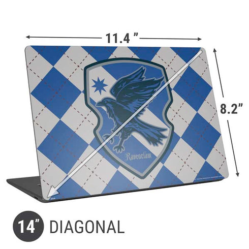 Wizarding Worlds Harry Potter Ravenclaw Crest Universal Laptop 14in (11.4 x 8.2in) Skin