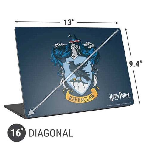 Wizarding World Harry Potter Ravenclaw House Crest Universal Laptop 16in (13 x 9.4in) Skin