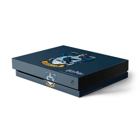 Wizarding World Harry Potter Ravenclaw House Crest Xbox One X Console Skin