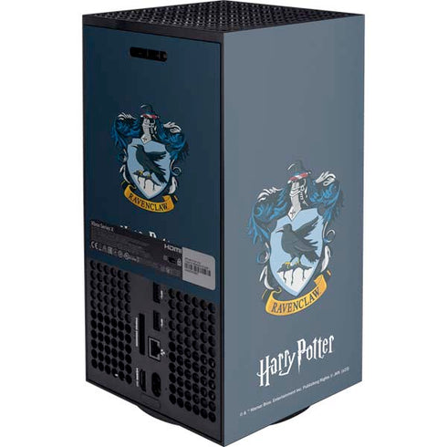 Wizarding World Harry Potter Ravenclaw House Crest Xbox Series X Console Skin