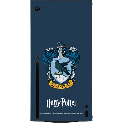 Wizarding World Harry Potter Ravenclaw House Crest Xbox Series X Console Skin