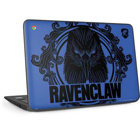 Wizarding Worlds Harry Potter Ravenclaw Illustration HP Chromebook Skin