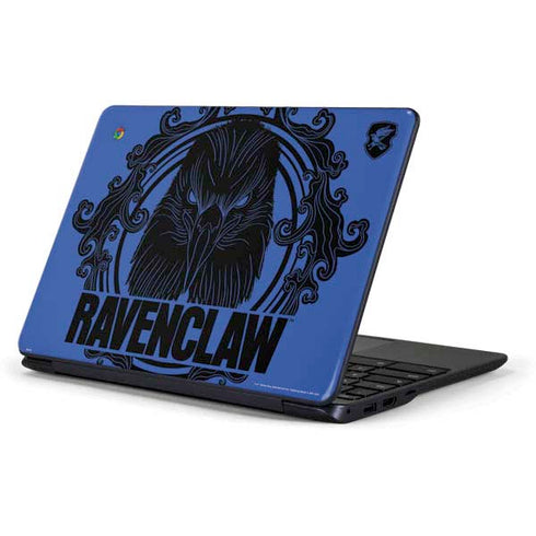 Wizarding Worlds Harry Potter Ravenclaw Illustration Samsung Chromebook Skin