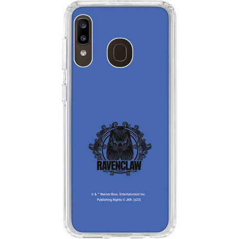 Wizarding Worlds Harry Potter Ravenclaw Illustration Galaxy A20 Clear Case
