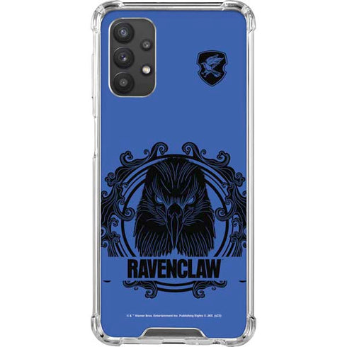 Wizarding Worlds Harry Potter Ravenclaw Illustration Galaxy A32 5G Clear Case