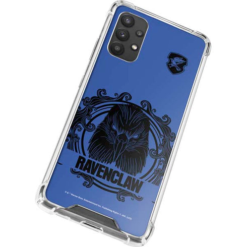 Wizarding Worlds Harry Potter Ravenclaw Illustration Galaxy A32 5G Clear Case