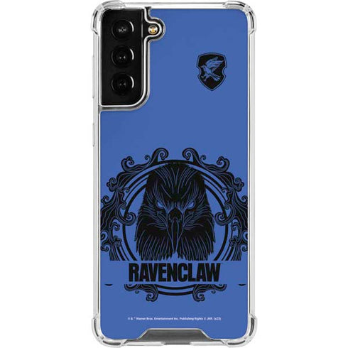 Wizarding Worlds Harry Potter Ravenclaw Illustration Galaxy S21 FE Clear Case