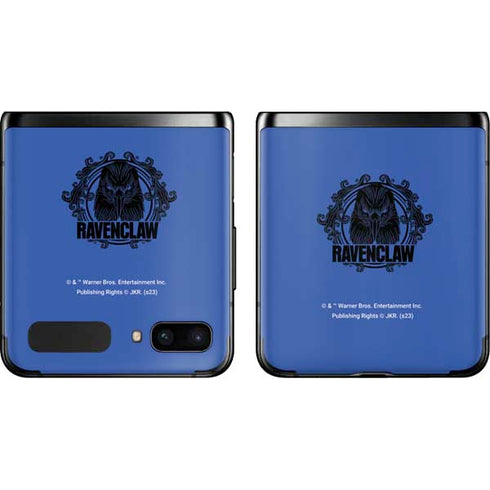 Wizarding Worlds Harry Potter Ravenclaw Illustration Galaxy Z Flip Skin