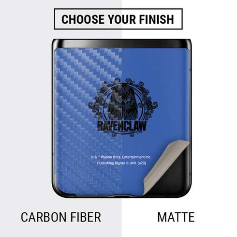 Wizarding Worlds Harry Potter Ravenclaw Illustration Galaxy Z Flip Skin