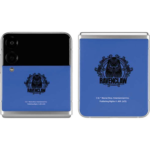 Wizarding Worlds Harry Potter Ravenclaw Illustration Galaxy Z Flip4 5G Skin