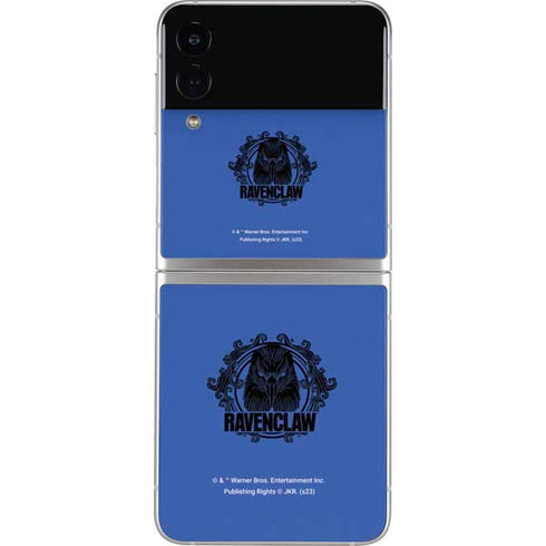 Wizarding Worlds Harry Potter Ravenclaw Illustration Galaxy Z Flip4 5G Skin