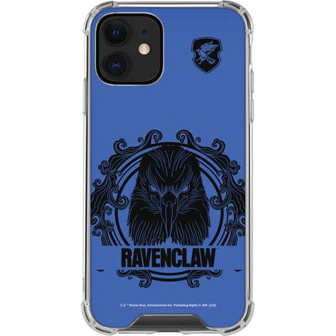 Wizarding Worlds Harry Potter Ravenclaw Illustration iPhone 12 Clear Case