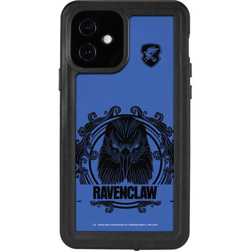 Wizarding Worlds Harry Potter Ravenclaw Illustration iPhone 12 Waterproof Case
