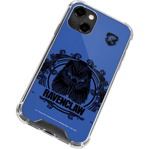 Wizarding Worlds Harry Potter Ravenclaw Illustration iPhone 14 Clear Case